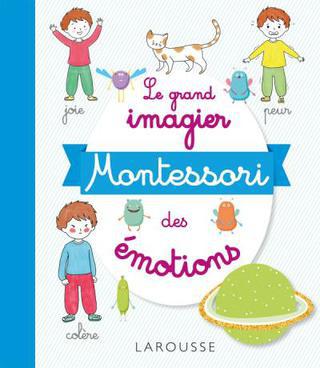 Livre Le grand imagier Montessori des émotions