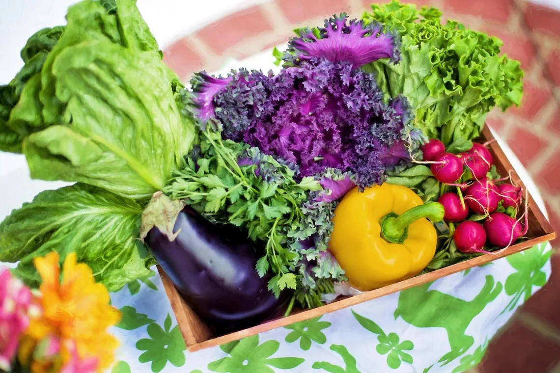 Cagette de fruits et légumes
