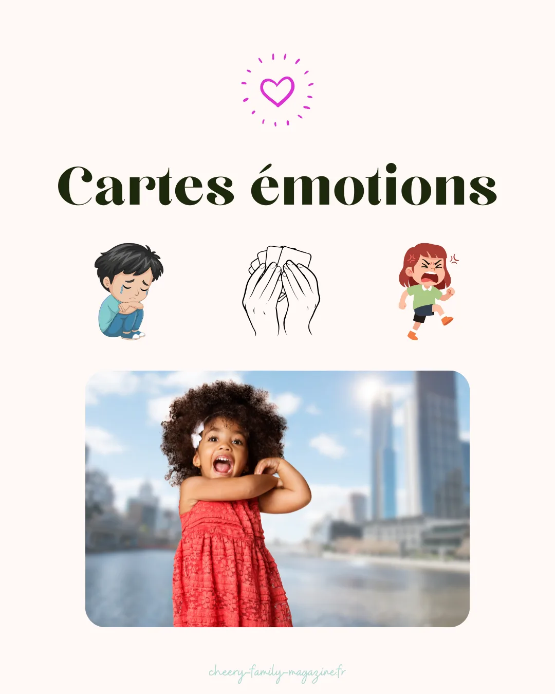 Télécharge des cartes émotions pour enfants